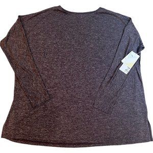 Women's Z by Zella‎ Long Sleeve Maternity T-Shirt Purple Nebula Size Medium